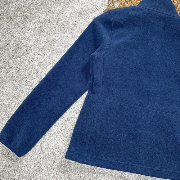 L.L.Bean Women's Mountain Classic Fleece Jacket Nautical Navy Size PXXS - Picture 12 of 16